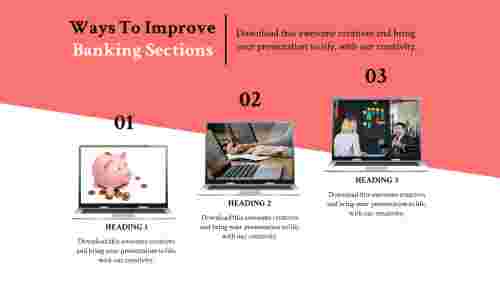 banking powerpoint templates-banking-sections-3-multi color